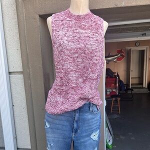 Loft Marled Sleeveless Sweater